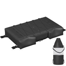 VEVOR T-Top Storage Bag, for 6 Type II Life Jackets, with a Boat Trash Bag, 600D Oxford Fabric Life Vests Storage Bag for Most T-Top Boats